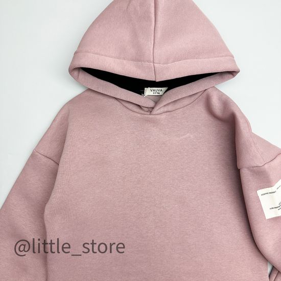 Комплект из футера с начесом "Over" пудра