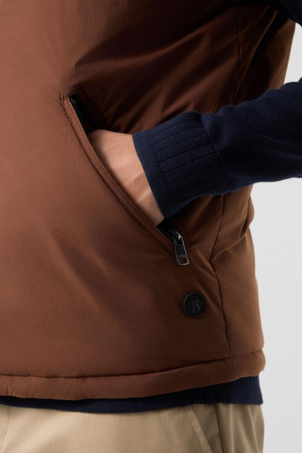 Куртка-жилет BOGNER CLION-D в коричневом цвете