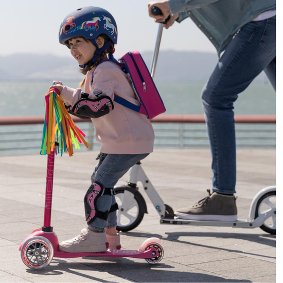 Комплект защиты розовый (M)