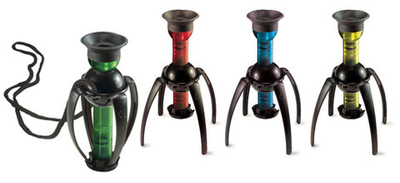 Микроскоп детский портативный Navir «Глаз паука» 10x, прозрачный желтый