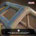 Модуль пневмокаркасный военный «Страж поля» 8×3,5×2 м из ПВХ, склад боеприпасов