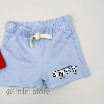 Комплект "Веселая компания" красный/голубой