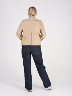 Кожаная куртка демисезонная косуха