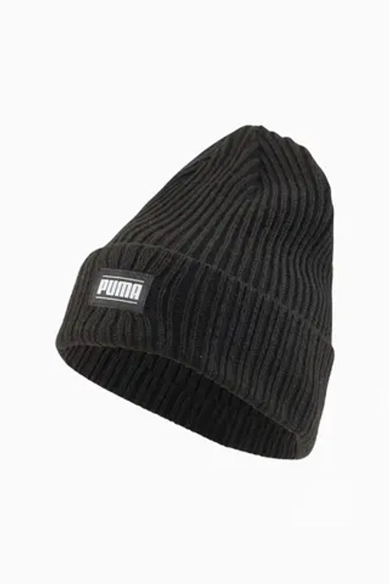 Шапка Puma Ribbed Classic Cuff - черный