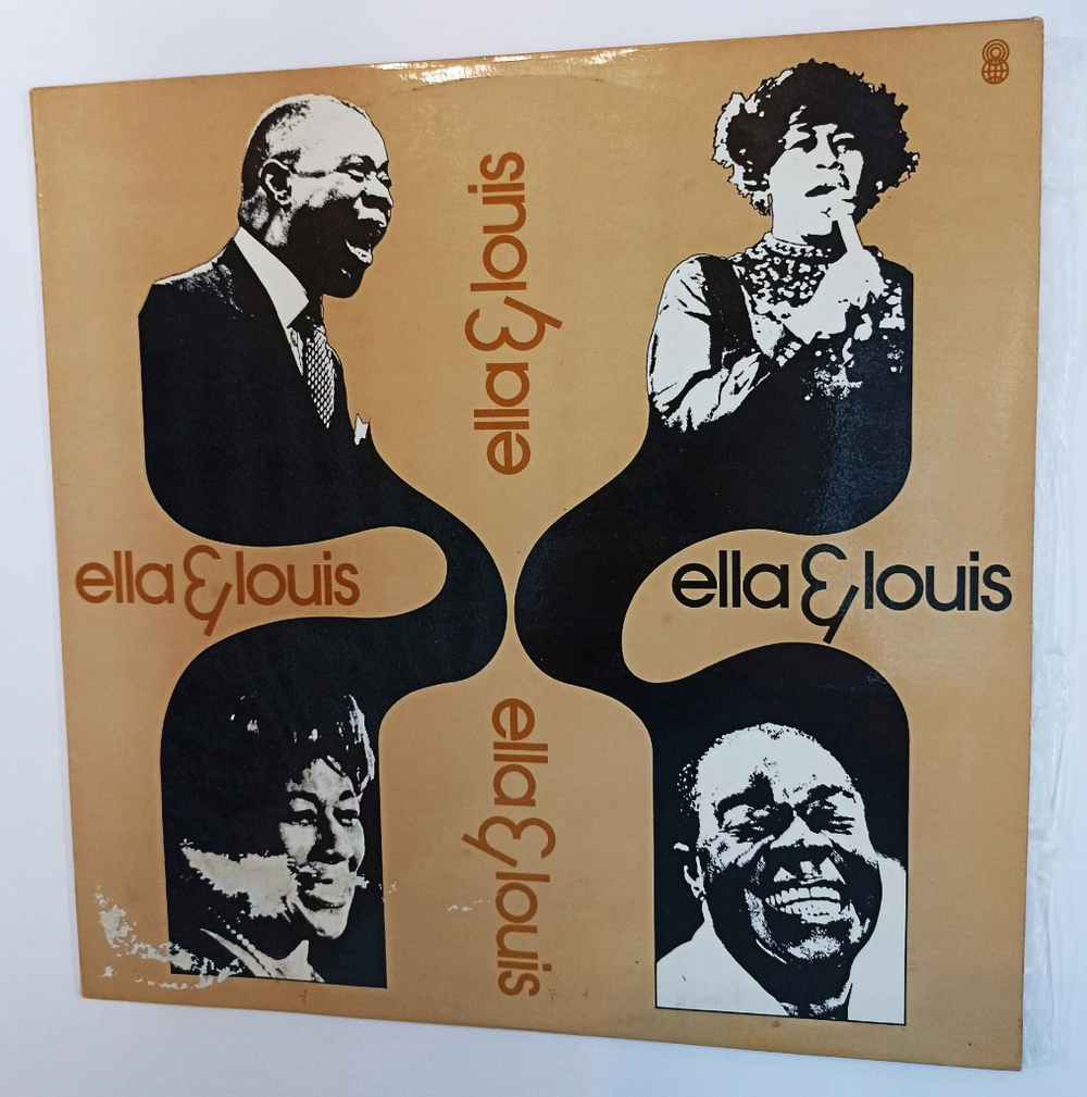 Винтажная виниловая пластинка LP Ella Fitzgerald Louis Armstrong Ella And Louis (Австралия 1981)