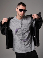 Футболка мужская "Роза ветров"