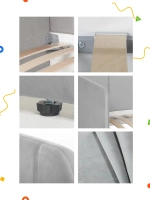 Диван - кровать 200х90 см Stitch ткань Микровелюр