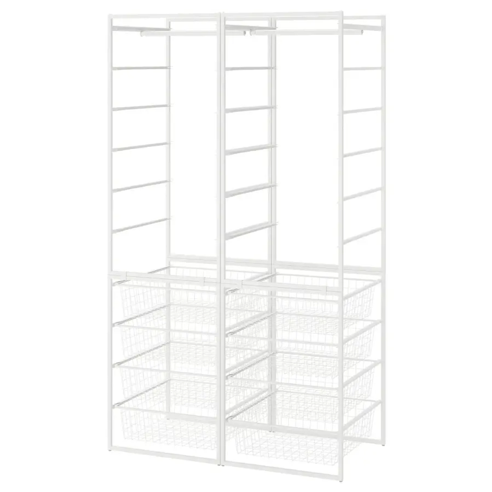 Открытый шкаф - JONAXEL IKEA/ЙОНАХЕЛЬ ИКЕА, 51х99х173 см, белый
