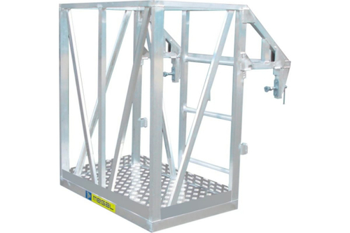 Площадка, навешиваемая на кран-балку с прижимным механизмом MEGAL ПНА-1 (балка 45М)