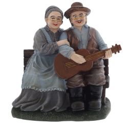 GAEM Фигурка декоративная "Бабушка с дедушкой", L17 W11 H18 см, 2в.