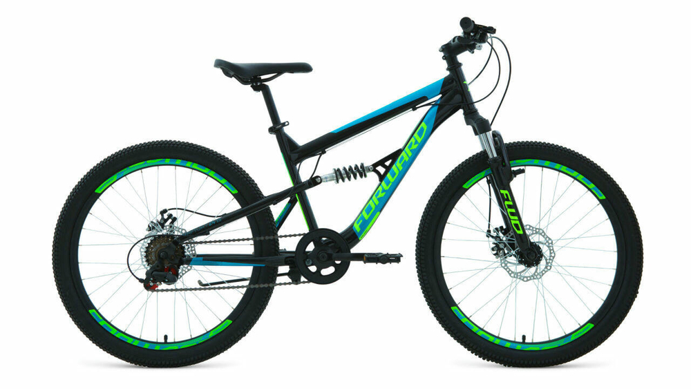 Подростковый велосипед Forward Raptor 24 2.0 Disc (2020)