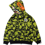 A Bathing Ape Bathing Ape Sweatshirts Cardigan Drop Shoulder Sleeve Moderate No Fleece Lined Zip Closure 0zxswm911151p