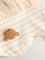 Платье для девочки Next E54-816, Светло-бежевый