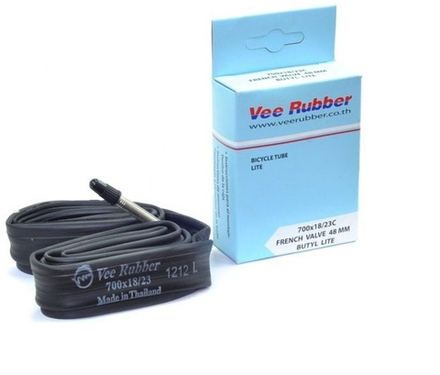Велокамера VEE Rubber PREMIUM LITE, F/V, 700х19/23С облегчённая, 48 мм,