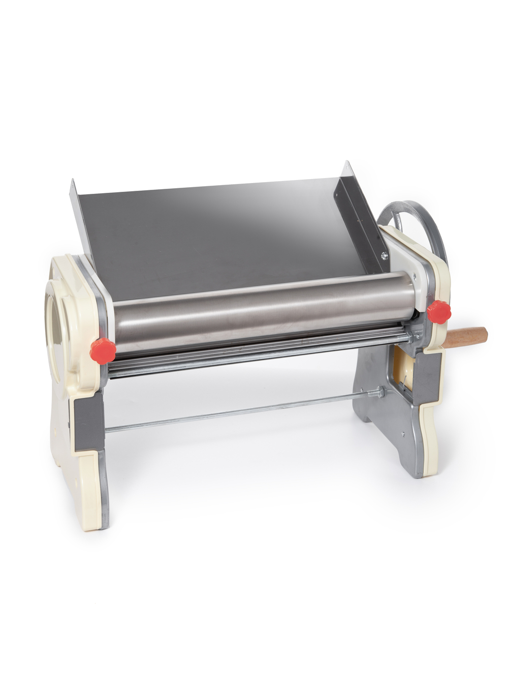 Профессиональная ручная тестораскатка Pasta Machine AKITAJP FA-350: Ширина пласта 350 мм для пельменей, пасты и лаваша