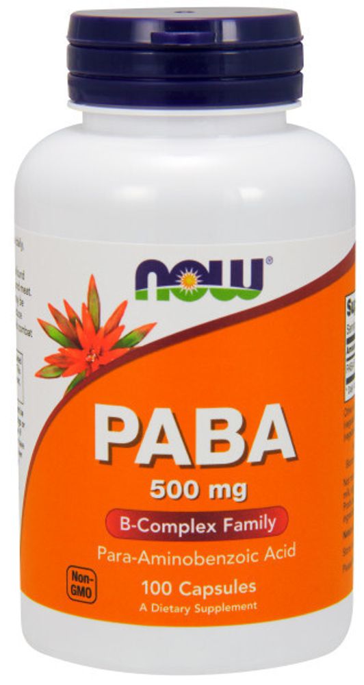 PABA 500 mg 100 caps