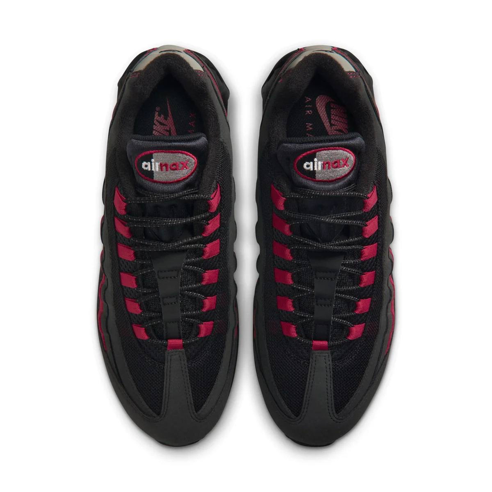 Nike Air Max 95 OG Big Bubble Black Crimson Grey