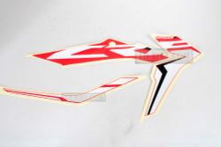 86193-KZZ-D10ZA. STRIPE, R. RR. SHROUD *TYPE1*. Honda CRF250L-M original decal on the radiator shroud