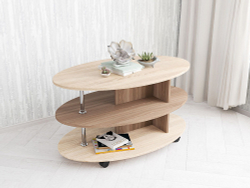 Столик журнальный Консул-4, ясень шимо