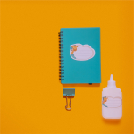 Наклейки для школы Жираф (бежевый), 56 шт