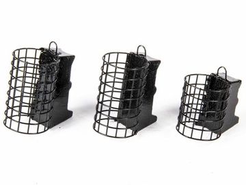 Набор металлических фидерных кормушек FC M1 ТОЧНЫЙ ЗАБРОС РЕКА 80г 100г 120г 3шт. коробочная версия