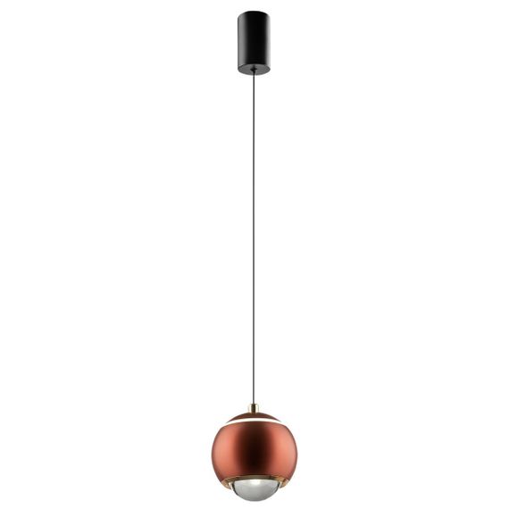 Подвесной светодиодный светильник Crystal Lux Caro SP Led Red