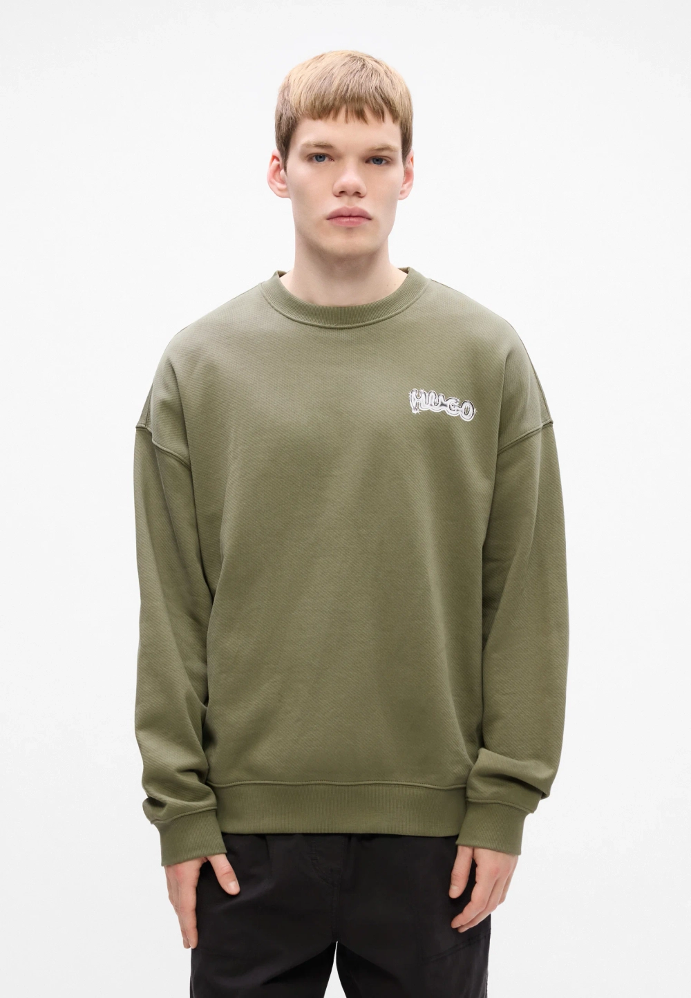 Худи Hugo NYROCREW - open green