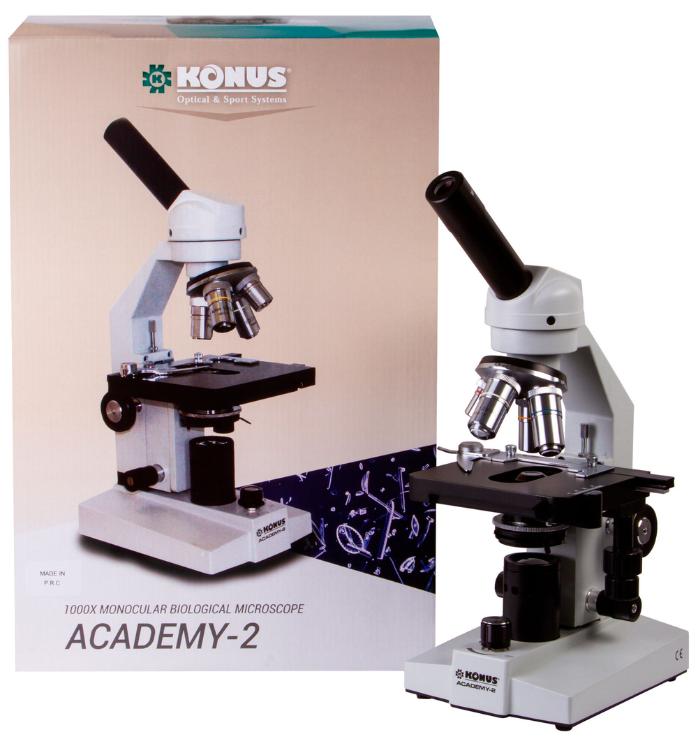 Микроскоп Konus Academy-2 1000x - фото 2
