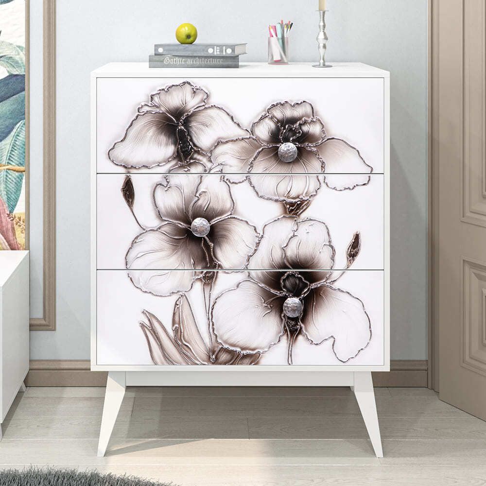 Ручка мебельная Лагуна 70 Античное серебро