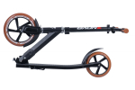Самокат для детей NOVATRACK DEFT,  230/180 мм, черный