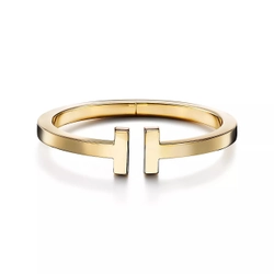 Браслет из золота 18к(750 проба) 💙Tiffany, коллекция T✨Premium exclusive✨В наличии