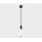 Подвесной светодиодный светильник Italline IT014-0204 dark silver