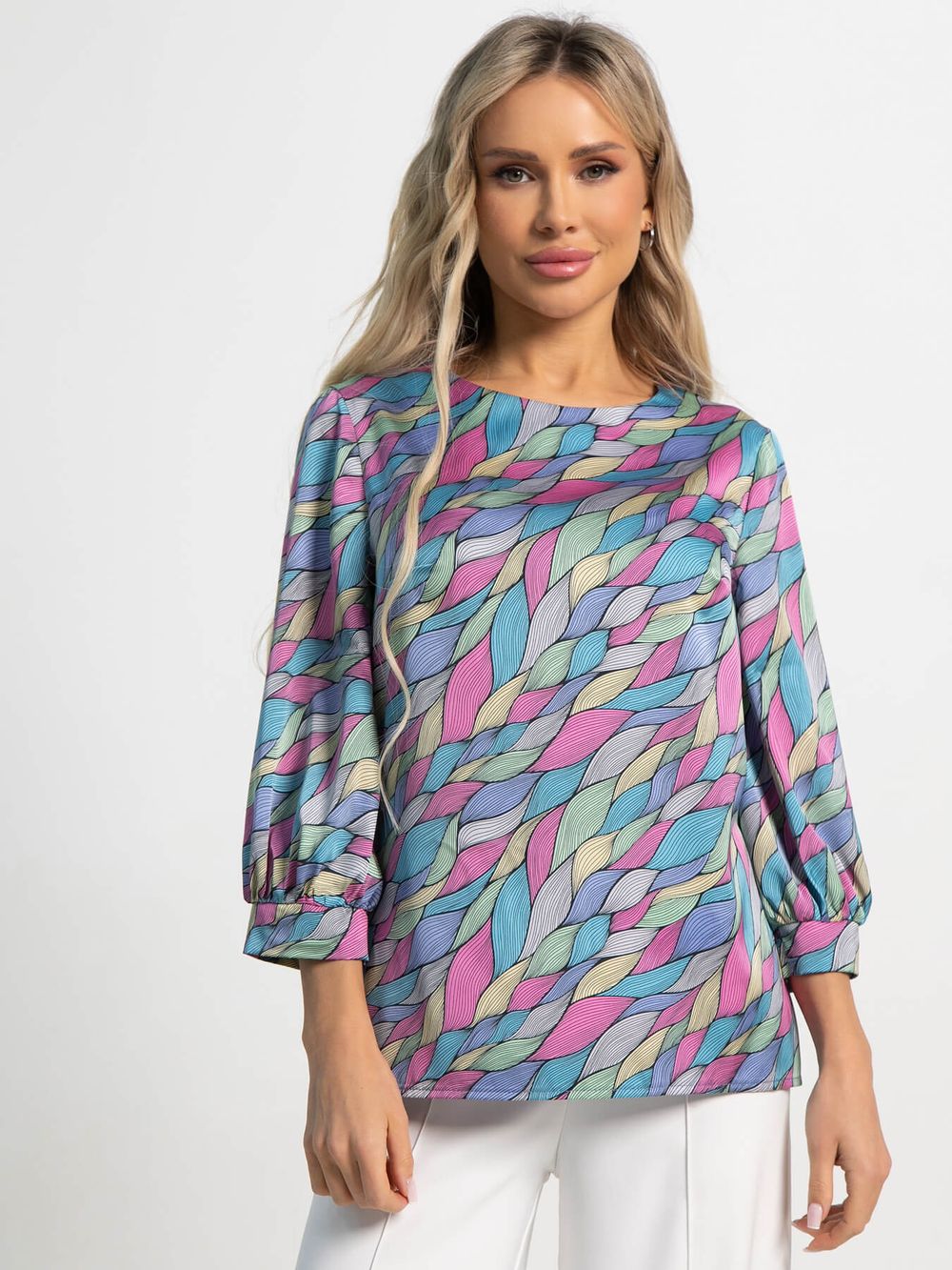 Блуза Мечта сезона (сиреневая) Б12976-16М LT Collection