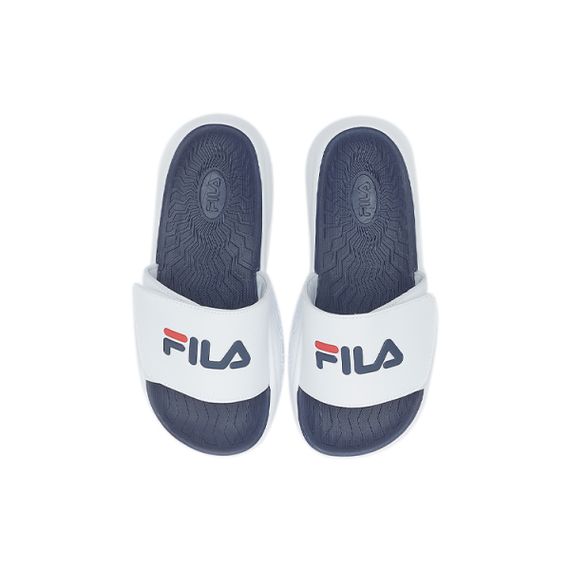 Fila Velcro Flip Flop 'White Blue'