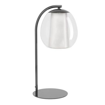 Светодиодная настольная лампа с регулировкой цветовой температуры LED 1,6W/5W 2200К-6500K 390461 никель чёрный/белый Menorca Eglo