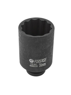 Головка ударная глубокая 36мм 1/2''12гр. Forsage F-4488536(51005к.)