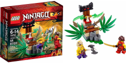LEGO Ninjago: Ловушка в джунглях 70752 — Jungle Trap — Лего Ниндзяго