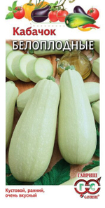 Кабачок Ролик белоплодный 2г Ц Гавриш
