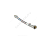Подводка гибкая для воды нержавеющая оплетка ГИГАНТ 3/4" г-ш L=0.3м AQUALINE 04954