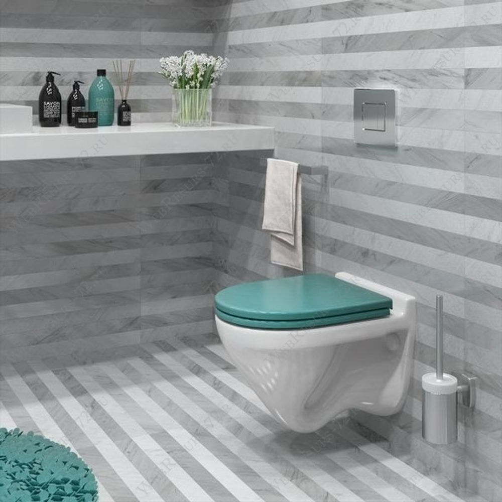 УНИТАЗ ПОДВЕСНОЙ SANITA LUXE ATTICA COLOR SEA