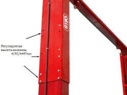 A268CM (PEAK 215C) Подъемник двухстоечный 6.8 т. прямой привод