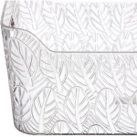 Корзина для хранения «ЛАМИНГТОН ФЛО», цвет прозрачный, 35*25*15см (лейбл Селфи)