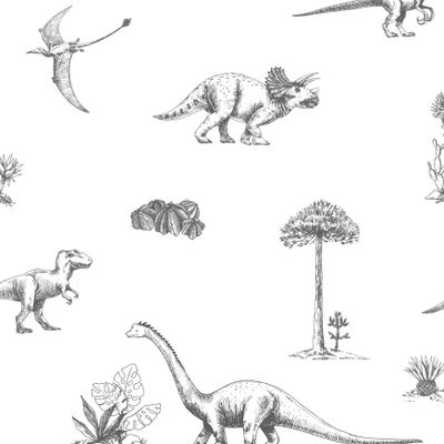 Динозавры и деревья
