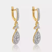 Серьги длинные