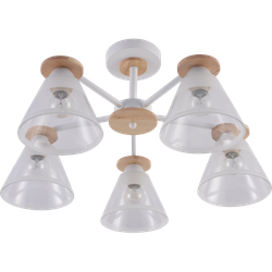 Люстра Rivoli Theothila 9177-305 5 х Е27 60 Вт модерн | Rivoli