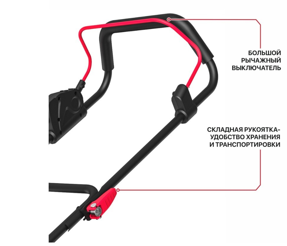 ЕАС Газонокосилка АККУМ. PLM20H-330B/1 (20В,шир.кош. 330мм,выс.кош.25-75мм,трав.30л.,  1АКБ 4Ач, ЗУ)