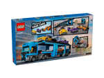 Конструктор LEGO City 60408 Грузовик-автовоз со спортивными автомобилями