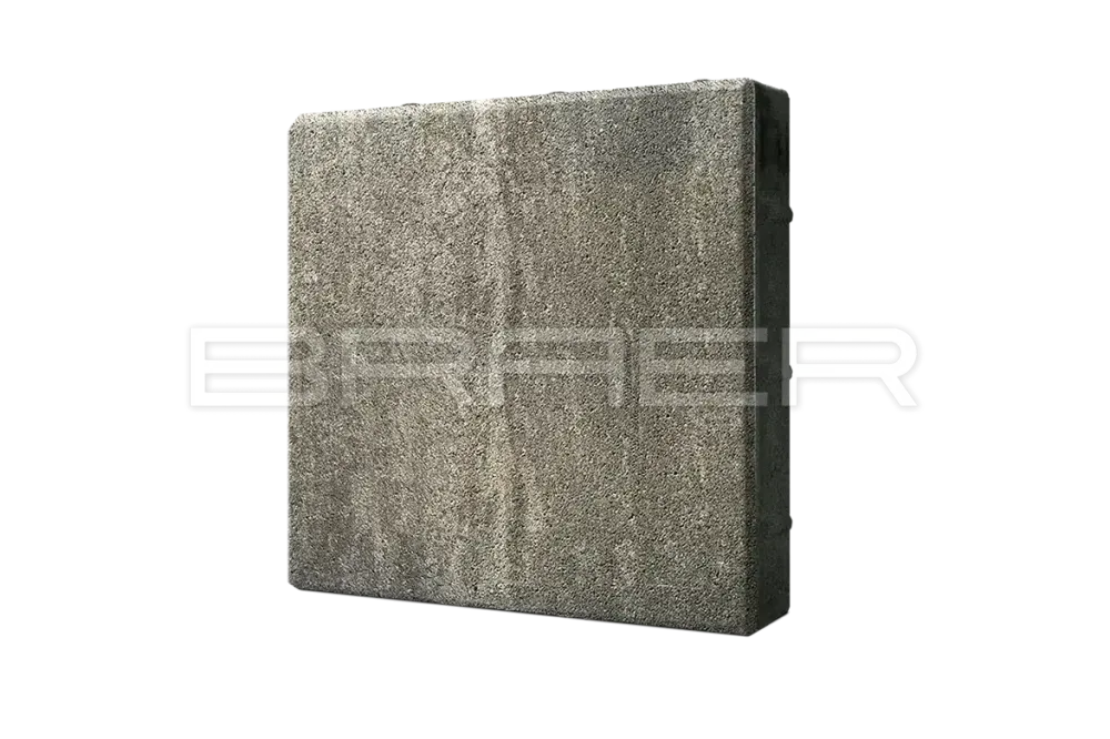 Тротуарная плитка Braer Сити 300 x 300, Color Mix Туман, 80 мм