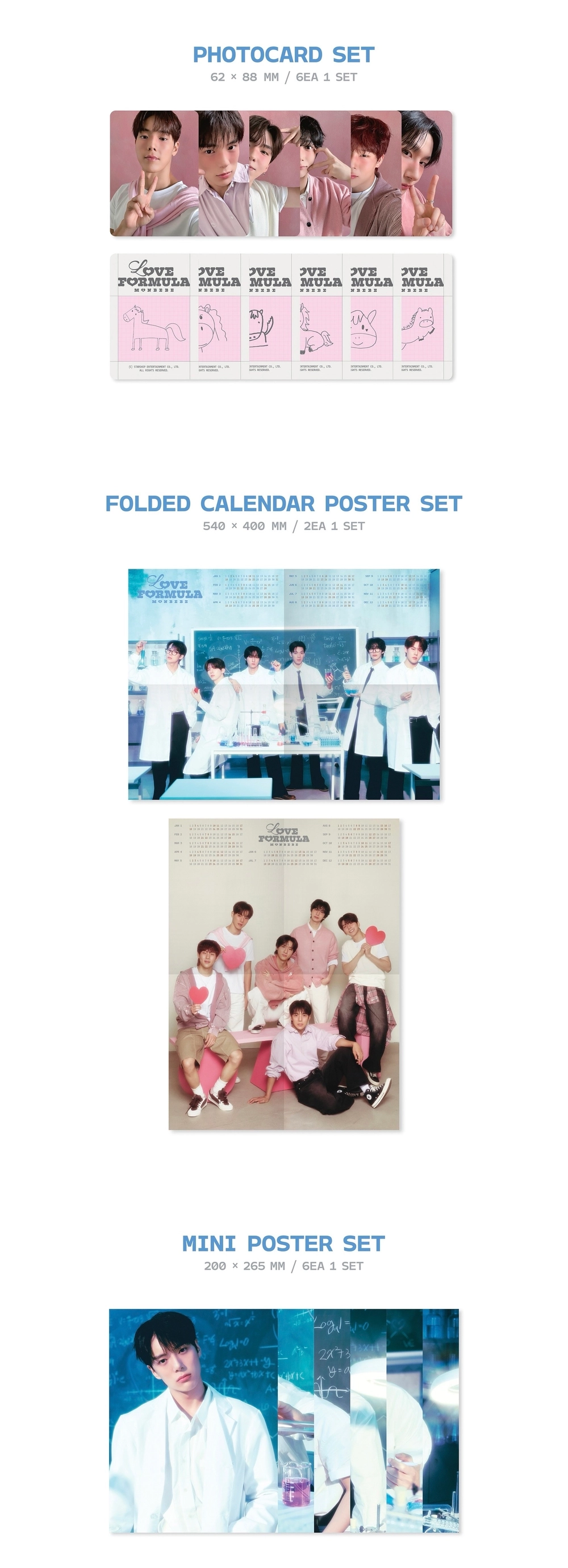 MONSTA X - 2026 SEASON'S GREETINGS - LOVE FORMULA MONBEBE