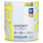 C4 / Cellucor, C4 Sport, предтренировочный, голубая малина,  213 г (7.5 унций)